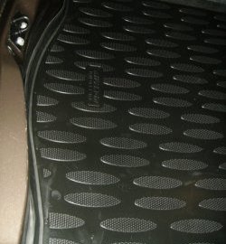 1 199 р. Коврик в багажник Aileron (полиуретан)  Peugeot 301 (2012-2017)  с доставкой в г. Калуга. Увеличить фотографию 1