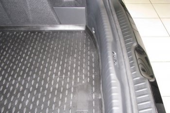 2 679 р. Коврик в багажник (полиуретан, серый) Element  Peugeot 308  T7 (2007-2014)  с доставкой в г. Калуга. Увеличить фотографию 2