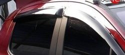2 199 р. Дефлекторы окон (ветровики) Novline 4 шт  Peugeot 308  T7 (2007-2014)  с доставкой в г. Калуга. Увеличить фотографию 1