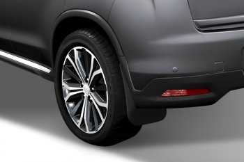 2 399 р. Брызговики Frosch (optimum) Peugeot 4008 (2012-2017) (Задние)  с доставкой в г. Калуга. Увеличить фотографию 2