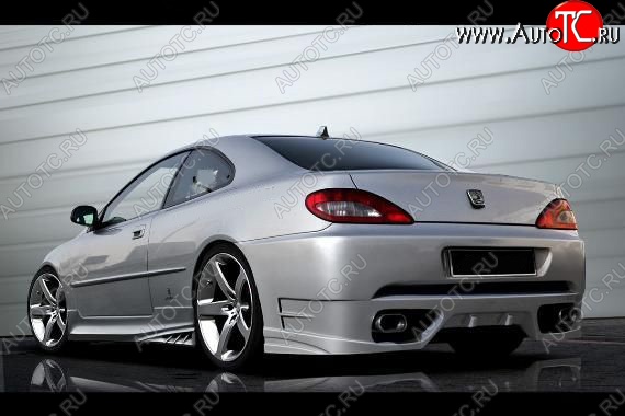 22 899 р. Задний бампер COUPE R1 Peugeot 406 8B седан дорестайлинг (1995-1999)  с доставкой в г. Калуга