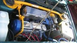 3 699 р. Растяжка передних стоек со штангой упора двигателя ТехноМастер  Лада 2108 - 2115  с доставкой в г. Калуга. Увеличить фотографию 1