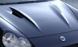 2 999 р. Реснички на фары CT Porsche Cayenne 958 (2010-2014) (Неокрашенные)  с доставкой в г. Калуга. Увеличить фотографию 2