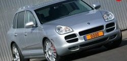 18 449 р. Комплект порогов Gemballa Aero I Porsche Cayenne 955 (2002-2006) (Неокрашенные)  с доставкой в г. Калуга. Увеличить фотографию 2