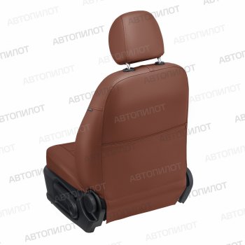 13 449 р. Чехлы сидений (экокожа) Автопилот  Chevrolet Trailblazer  GM800 (2012-2016) (коричневый)  с доставкой в г. Калуга. Увеличить фотографию 4
