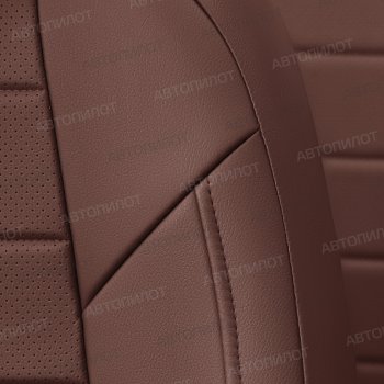 13 449 р. Чехлы сидений (экокожа) Автопилот  Daewoo Matiz ( M100,  M150,  M200,  M250,  M300) (1998-2016) (коричневый)  с доставкой в г. Калуга. Увеличить фотографию 5