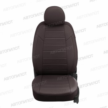 13 449 р. Чехлы сидений (Comfort, экокожа) Автопилот  Ford Focus  2 (2004-2011) (шоколад)  с доставкой в г. Калуга. Увеличить фотографию 4