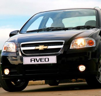 2 159 р. Бампер передний (с отверстиями под ПТФ) GAMMA  Chevrolet Aveo  T250 (2006-2011) (Неокрашенный)  с доставкой в г. Калуга. Увеличить фотографию 1