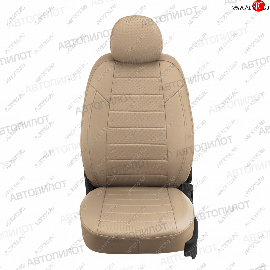 13 449 р. Чехлы сидений (экокожа) Автопилот  Honda HR-V  GH3, GH4 (1998-2005) (темно-бежевый)  с доставкой в г. Калуга