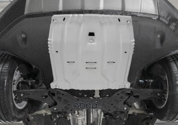 11 499 р. Защита картера + КПП (алюминий, 2.2d (220 л.с.)/3.5) RIVAL  Hyundai Palisade  LX2 (2018-2022)  с доставкой в г. Калуга. Увеличить фотографию 2