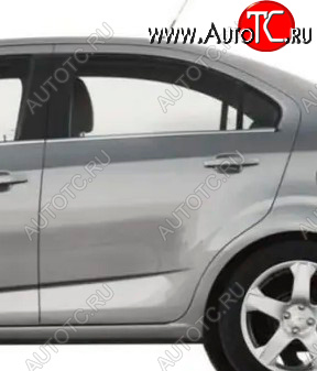 21 649 р. Задняя левая дверь O.E.M Chevrolet Aveo T300 седан (2011-2015) (неокрашенная)  с доставкой в г. Калуга