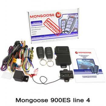 Автосигнализация Mongoose 900ES line 4 Honda Accord 10 седан CV дорестайлинг (2019-2024)