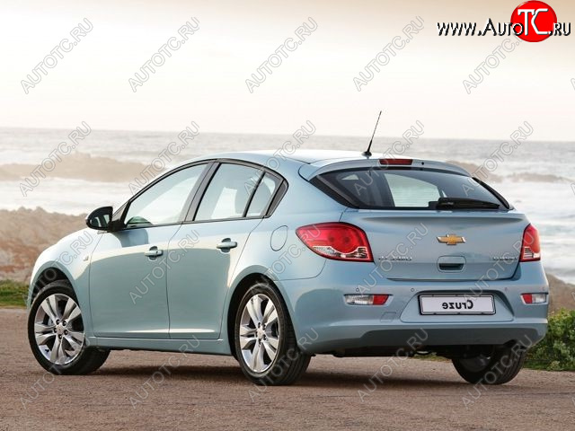 3 099 р. Задняя левая ремонтная арка AUTOFERRUM  Chevrolet Cruze  J305 (2009-2015) хэтчбек дорестайлинг, хэтчбек рестайлинг (Оцинкованная сталь 0,8 мм.)  с доставкой в г. Калуга