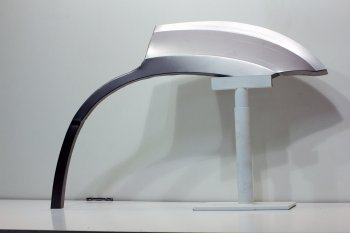 3 199 р. Задняя левая ремонтная арка AUTOFERRUM  Ford Escape  1 (2000-2007) (Холоднокатаная сталь 1 мм)  с доставкой в г. Калуга. Увеличить фотографию 1