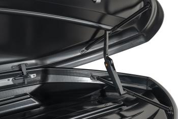 29 999 р. Багажный бокс на крышу (двусторонний) Pentair COBRA 520L Suzuki Jimny JB64 (2018-2024) (черный глянец)  с доставкой в г. Калуга. Увеличить фотографию 7