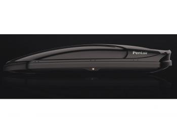 29 999 р. Багажный бокс на крышу (двусторонний) Pentair COBRA 520L Geely Belgee X50 SX11 (2023-2024) (черный глянец)  с доставкой в г. Калуга. Увеличить фотографию 9