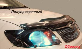 2 099 р. Дефлектор капота CA-Plastic  Toyota Avalon  XX50 (2018-2023) (серия Classic полупрозрачный)  с доставкой в г. Калуга. Увеличить фотографию 1