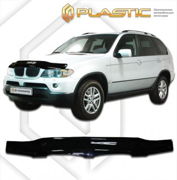 Дефлектор капота CA-Plastic BMW (БМВ) X5 (Икс5)  E53 (2003-2006) E53 рестайлинг