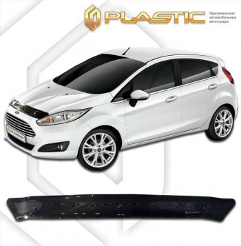 Дефлектор капота CA-Plastic Ford (Форд) Fiesta (Фиеста)  6 (2012-2019) 6 хэтчбэк 3 дв. рестайлинг, хэтчбэк 5 дв. рестайлинг