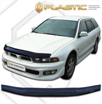 Дефлектор капота CA-Plastic Mitsubishi (Митсубиси) Legnum (легнум)  EA,EC универсал (1996-2002) EA,EC универсал дорестайлинг, рестайлинг
