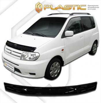 Дефлектор капота CA-Plastic Mitsubishi (Митсубиси) Mirage Dingo (Мираж)  CQ (2002-2024) CQ рестайлинг