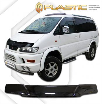 Дефлектор капота CA-Plastic Mitsubishi (Митсубиси) Space Gear (спэйс) (1997-2007)  рестайлинг