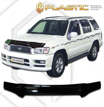 Дефлектор капота CA-Plastic Nissan (Нисан) Terrano2 (Террано)  R50 (1999-2002) R50 рестайлинг