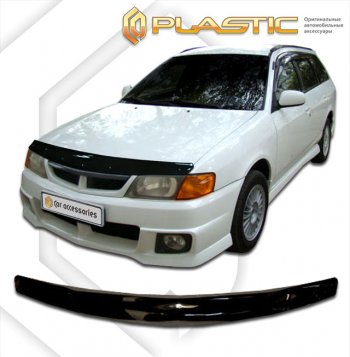 Дефлектор капота CA-Plastic Nissan (Нисан) Wingroad (Вингроад)  2 Y11 (1999-2001) 2 Y11 дорестайлинг универсал