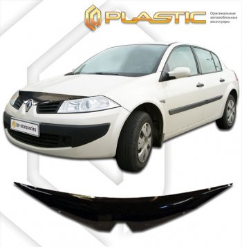 Дефлектор капота CA-Plastic Renault (Рено) Megane (Меган)  седан (2006-2009) седан  рестайлинг