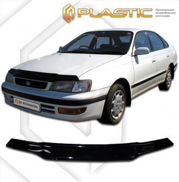 Дефлектор капота CA-Plastic Toyota (Тойота) Carina E (карина)  T190 (1992-1997) T190 лифтбэк дорестайлинг, седан дорестайлинг, седан рестайлинг