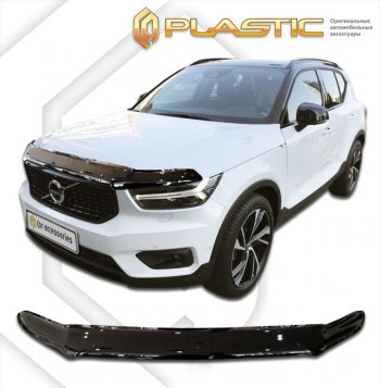 Дефлектор капота CA-Plastic Volvo (Вольво) XC40 (ИксЦ40) (2017-2022)