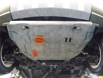 4 499 р. Защита картера двигателя и КПП (V-1,8) ALFECO  Geely Emgrand X7 (2015-2018) (Сталь 2 мм)  с доставкой в г. Калуга. Увеличить фотографию 1