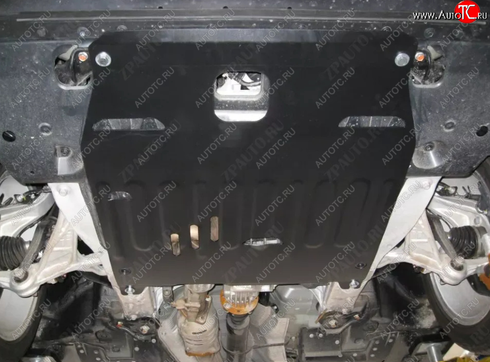 4 299 р. Защита картера двигателя и КПП (V-3,5) Alfeco  Honda Legend  4 KB1 (2004-2012) (Сталь 2 мм)  с доставкой в г. Калуга