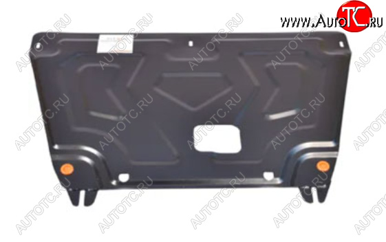 3 699 р. Защита картера двигателя и КПП (установка на штатные точки) Alfeco  Hyundai Creta  GS (2015-2021) (Сталь 2 мм)  с доставкой в г. Калуга