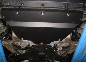 4 099 р. Защита картера двигателя (V-3,7) Alfeco INFINITI FX37 2 S51 дорестайлинг (2008-2011) (Алюминий 3 мм)  с доставкой в г. Калуга. Увеличить фотографию 1