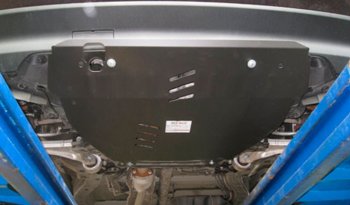 17 499 р. Защита картера двигателя и КПП Alfeco  Honda Pilot  YF4 (2011-2015) (Алюминий 4 мм)  с доставкой в г. Калуга. Увеличить фотографию 1