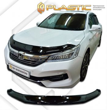Дефлектор капота CA-Plastic Honda (Хонда) Accord (Аккорд)  9 седан CR (2016-2020) 9 седан CR рестайлинг