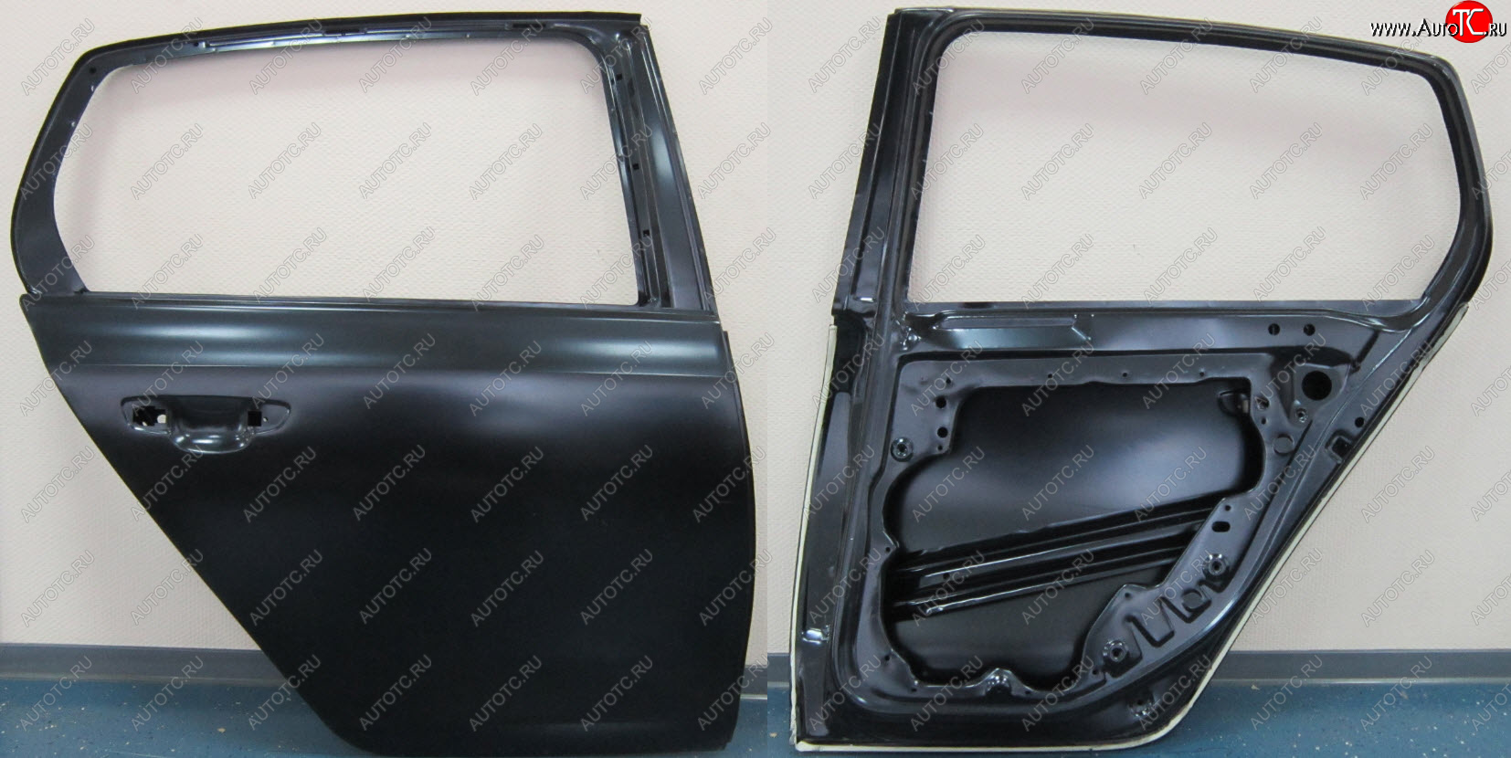 9 499 р. Правая дверь задняя BodyParts  Volkswagen Golf  6 (2008-2014) (Неокрашенная)  с доставкой в г. Калуга