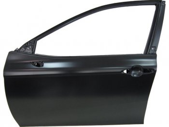 20 999 р. Левая дверь передняя BodyParts Toyota Camry XV70 дорестайлинг (2017-2021) (Неокрашенная)  с доставкой в г. Калуга. Увеличить фотографию 1