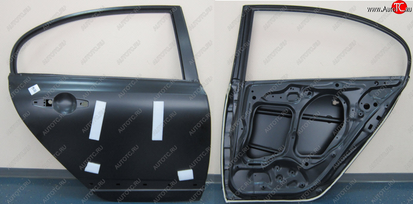 12 749 р. Правая дверь задняя BodyParts  Honda Civic  8 (2005-2011) (Неокрашенная)  с доставкой в г. Калуга