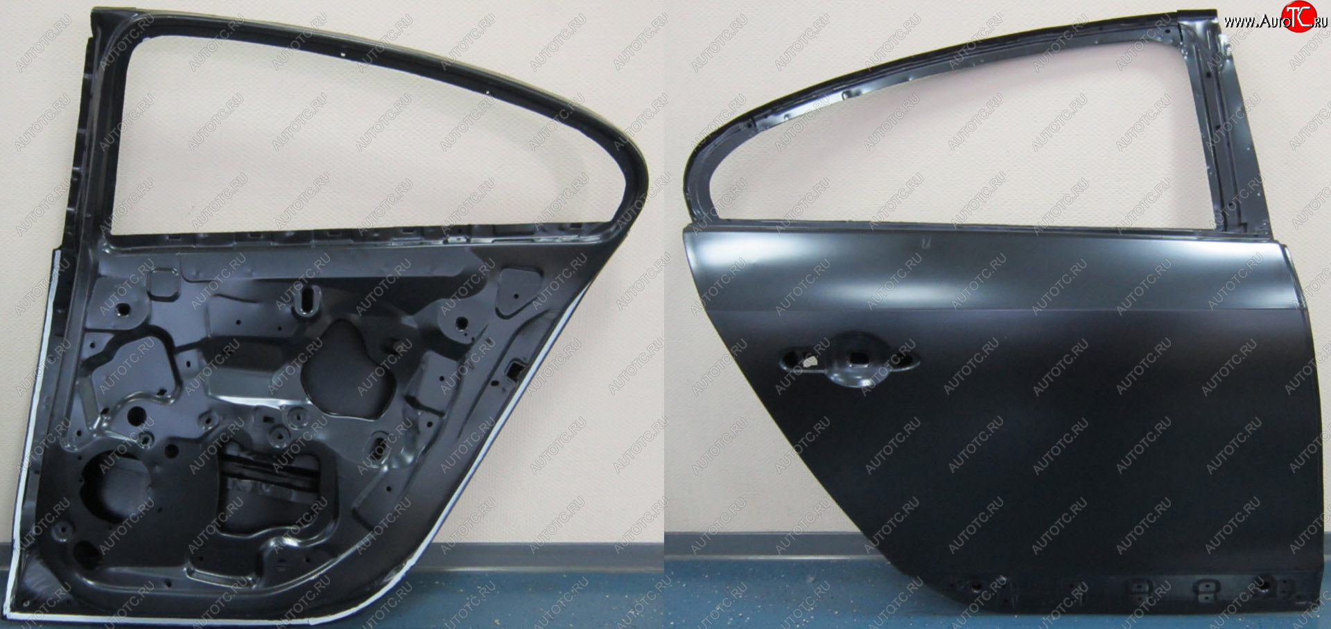 13 649 р. Правая дверь задняя BodyParts Renault Fluence дорестайлинг (2010-2012) (Неокрашенная)  с доставкой в г. Калуга