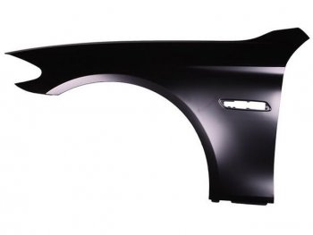 6 599 р. Левое крыло (с отверстием под повторитель поворота, Тайвань) BodyParts BMW 5 серия F10 седан дорестайлинг (2009-2013) (Неокрашенное)  с доставкой в г. Калуга. Увеличить фотографию 1