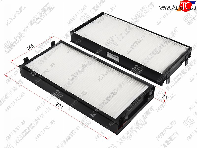 3 099 р. Фильтр салона KOLBENSCHMIDT  BMW X5  E70 - X6  E71  с доставкой в г. Калуга