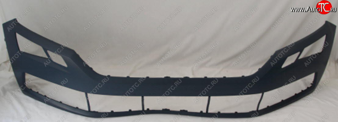 7 649 р. Бампер передний (с отверстиями под омыватели фар) BodyParts  Skoda Kodiaq  NU7 (2017-2021) (Неокрашенный)  с доставкой в г. Калуга