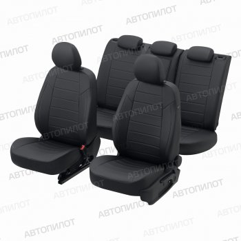 13 449 р. Чехлы сидений (экокожа) Автопилот  Audi A5  8T (2007-2016) (черный)  с доставкой в г. Калуга. Увеличить фотографию 5
