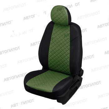 Чехлы сидений (экокожа, простая компл., без подл) Автопилот Ромб CITROEN C5 RD рестайлинг, седан (2017-2021)