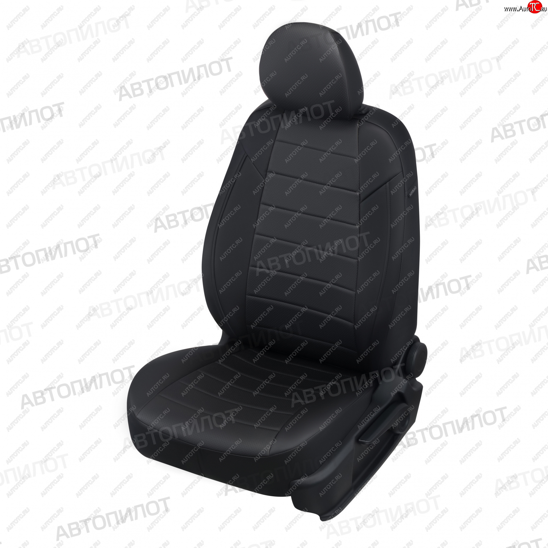 7 499 р. Чехлы сидений (экокожа) Автопилот  Ford EcoSport (2017-2024) (черный)  с доставкой в г. Калуга