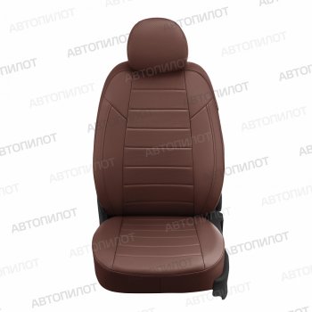 14 249 р. Чехлы сидений (экокожа) Автопилот  Honda CR-V  RM1,RM3,RM4 (2012-2018) дорестайлинг, рестайлинг (темно-коричневый)  с доставкой в г. Калуга. Увеличить фотографию 2