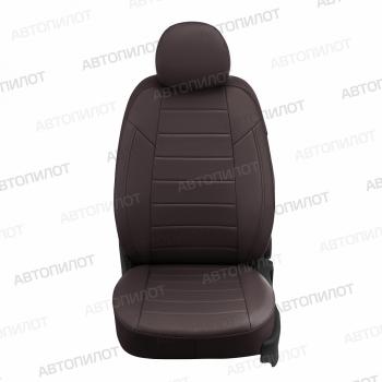 14 249 р. Чехлы на сиденья Экокожа (к. Comfort Luxe экокожа) Автопилот  Уаз Патриот ( 23632,  3163 5 дв.) (2016-2024) 2-ой рестайлинг пикап, 2-ой рестайлинг (шоколад)  с доставкой в г. Калуга. Увеличить фотографию 3