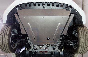 14 499 р. Защита картера и КПП (кроме 2L) ТСС Тюнинг  Audi A3  8V1 (2012-2016) (алюминий 4 мм)  с доставкой в г. Калуга. Увеличить фотографию 1